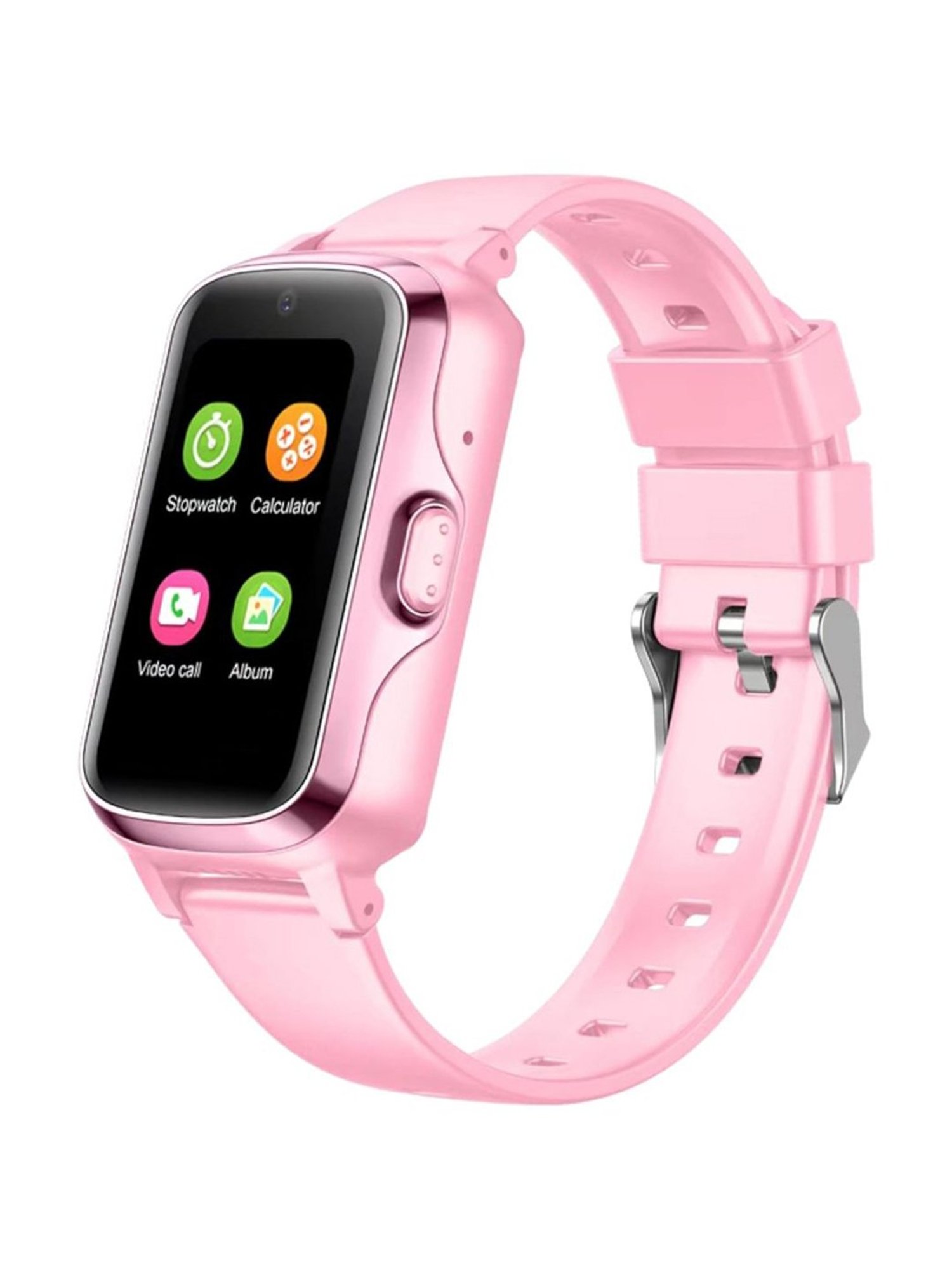 Turet Next Gen 4G Smartwatch for Kids with Camera, SOS, Video Calling, GPS Tracker (Pink)