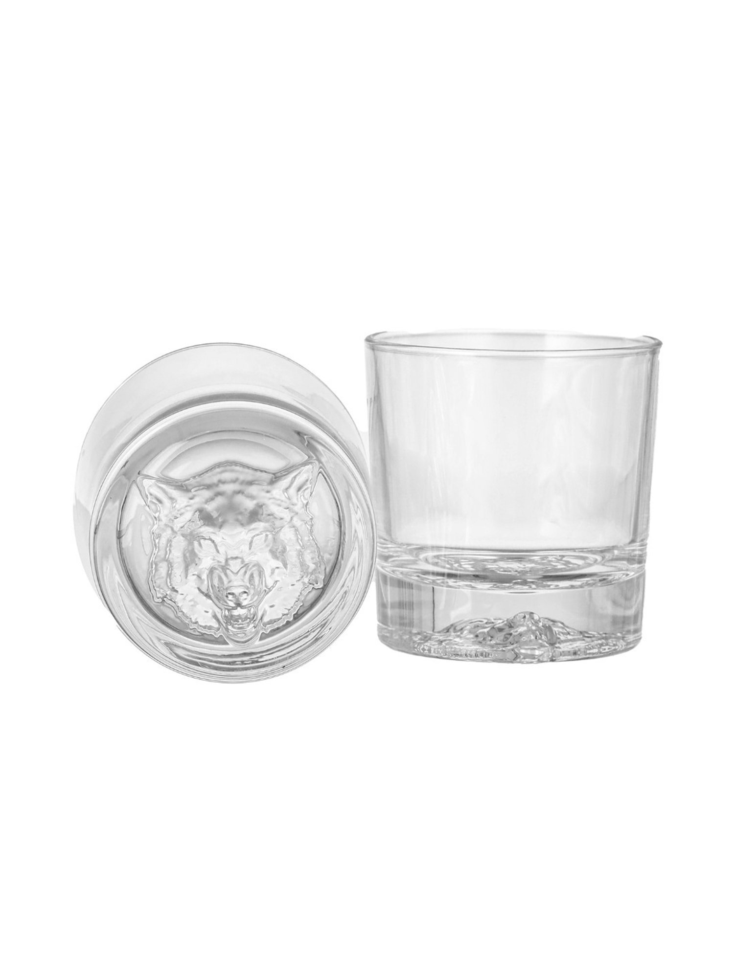 Trovea's Crystal Old Fashioned Transparent Glass Whiskey Glass - Set of 6