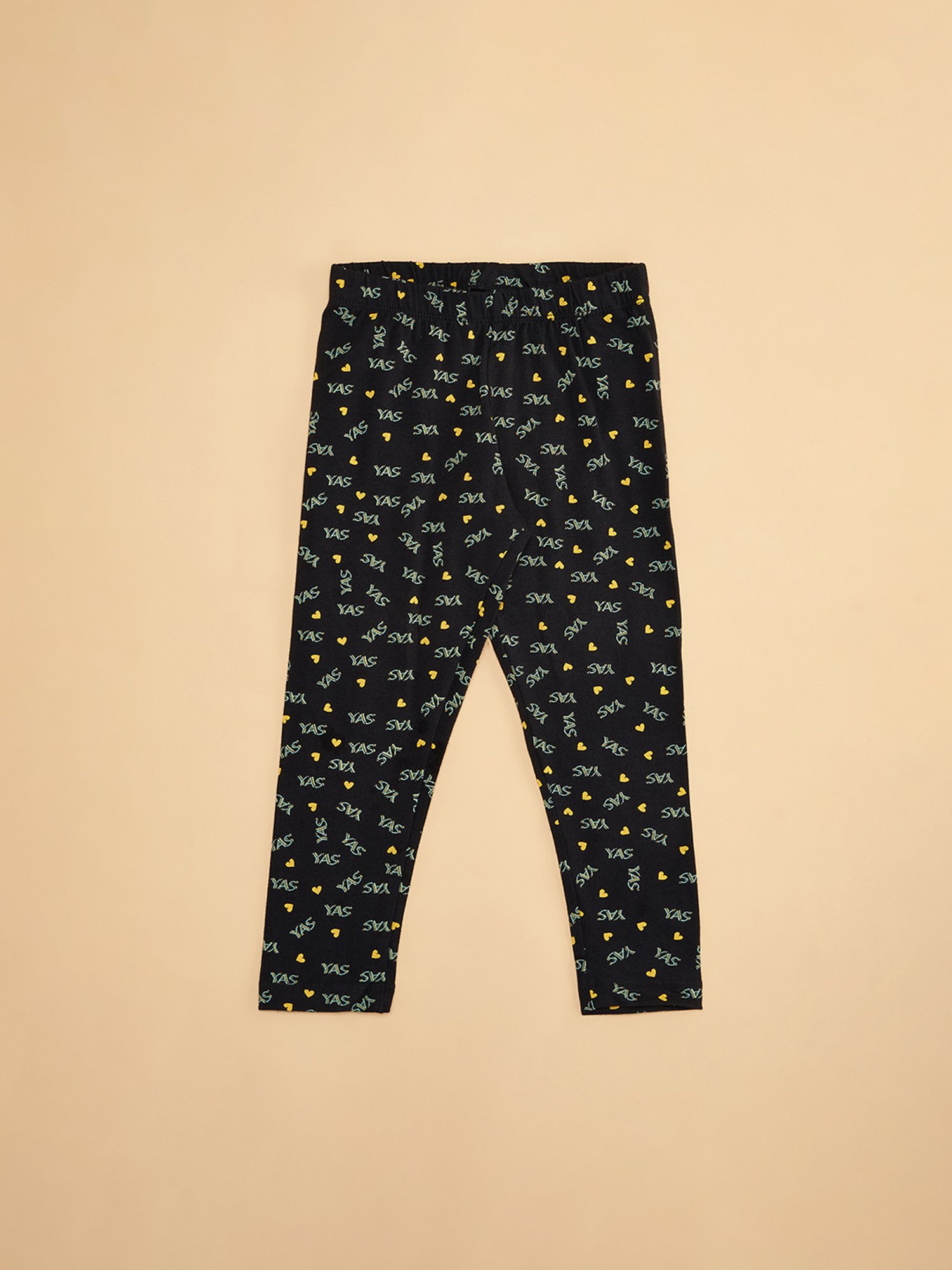 Bonjour Girls Light Grey Printed Tights