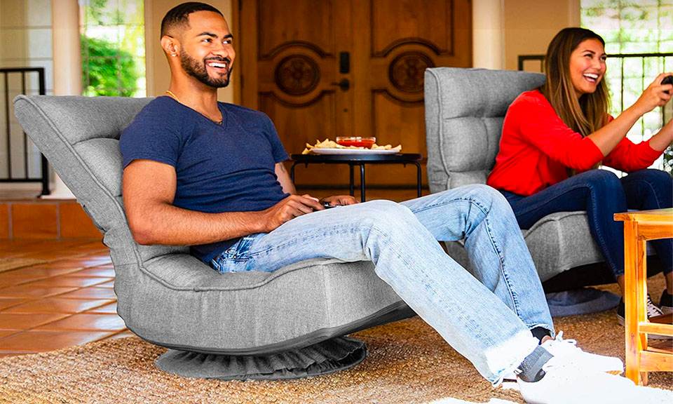 Reclining Folding Floor Gaming Chair