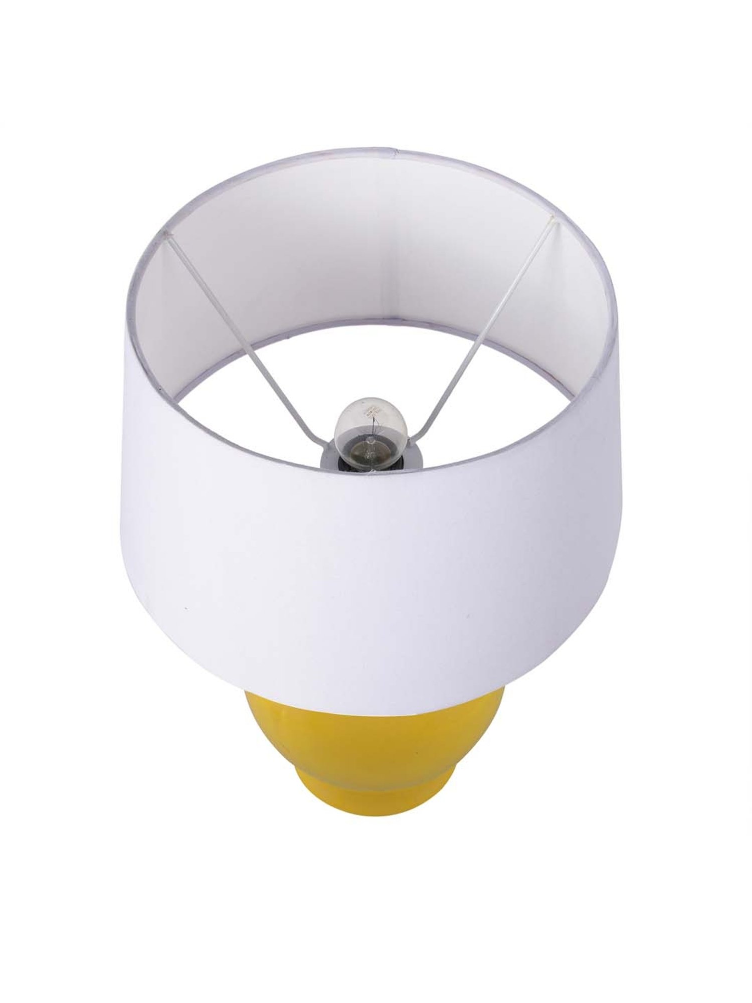 Possini Euro Design Modern Buffet Table Lamp Brushed Steel Tall Gourd White Drum Shade for Dining Room Bedroom Bedside