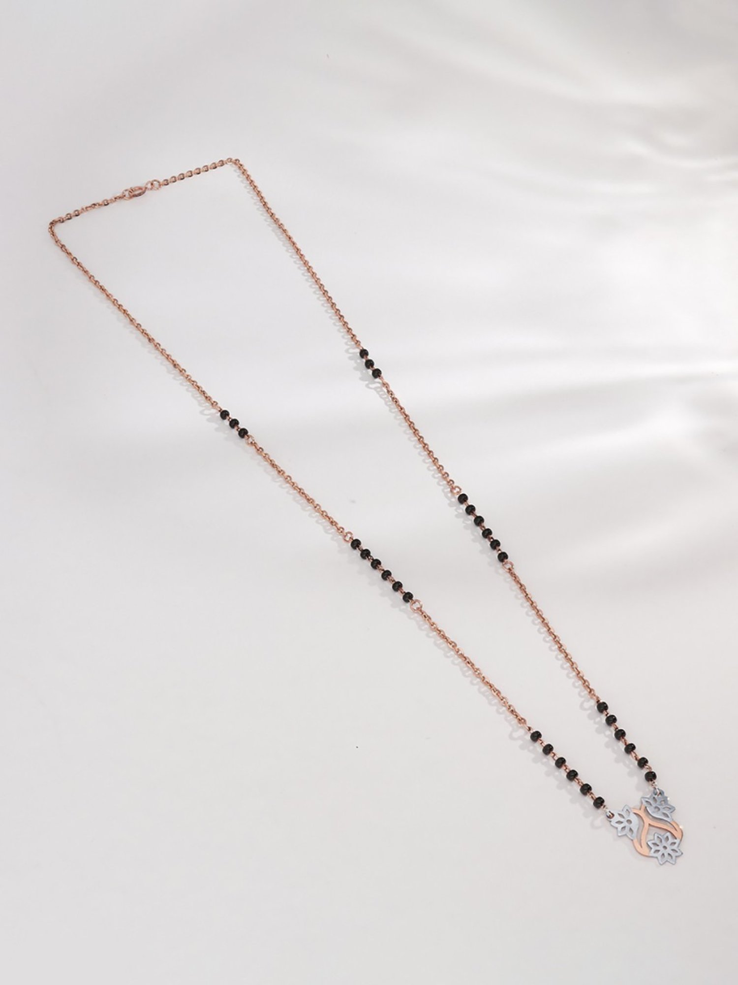 P.N.Gadgil Jewellers Orchid Dreams 22k Gold Mangalsutra