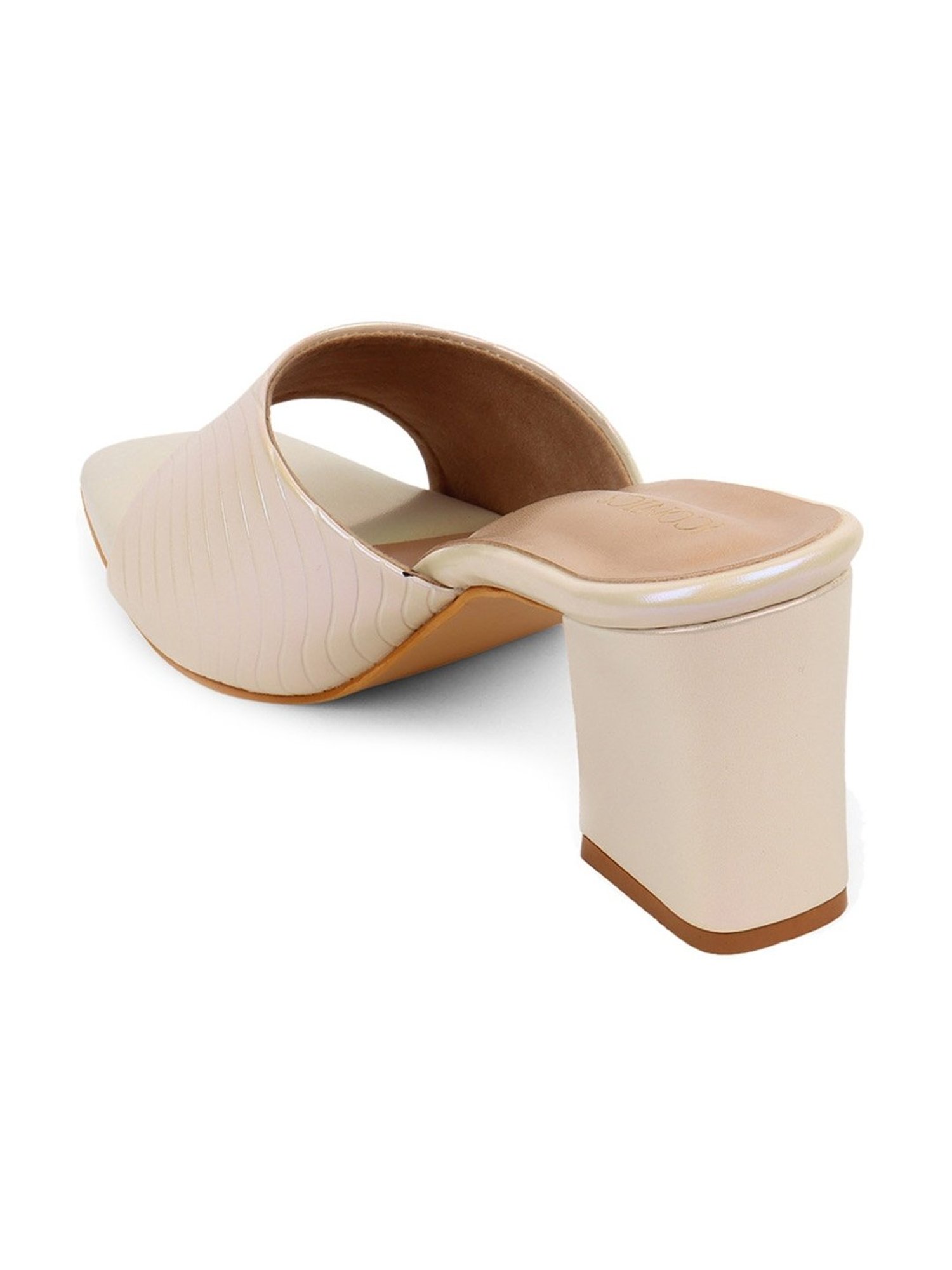 Iconics Women's Gold Casual Sandals