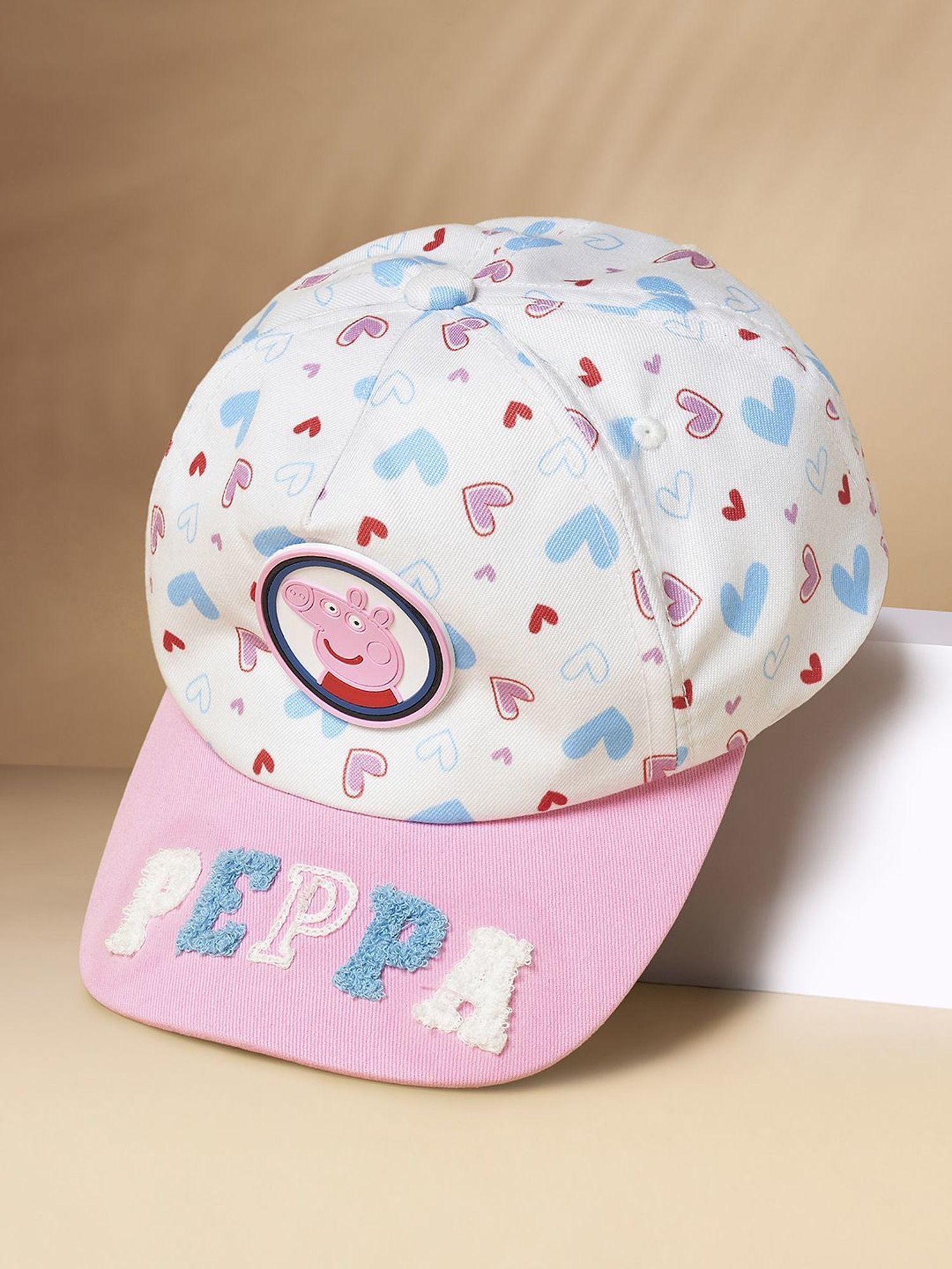Pantaloons Junior Pink Printed Cap