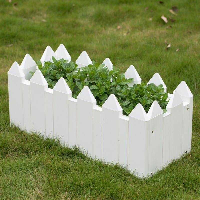 Gardenised Vinyl Planter Box Garden Bed Flower Pot