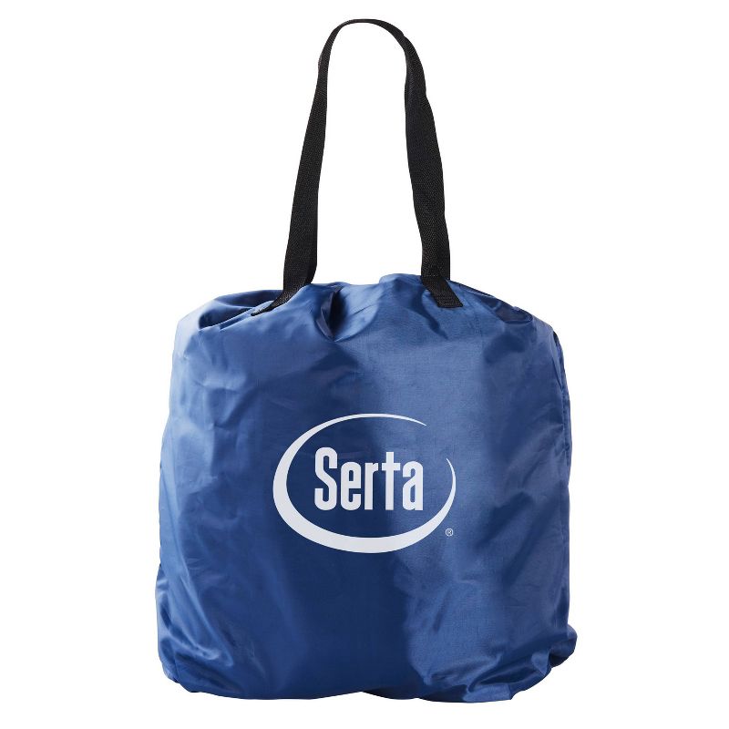 Serta 16" Twin Air Mattress with 4 Comfort Plus Pump