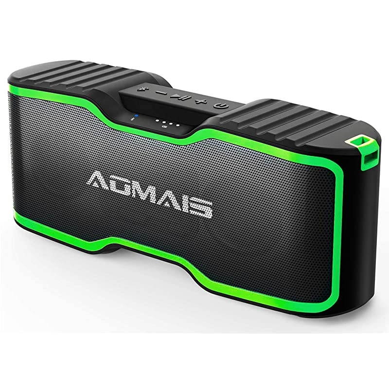 Sport II+ Bluetooth Speakers, Portable Outdoor Wireless Speaker, 30H Playtime, 20W HD Stereo Sound & Richer Bass,IPX7 Waterproof,Travel Bluetooth Speaker,100ft Bluetooth for Party,Beach,Shower