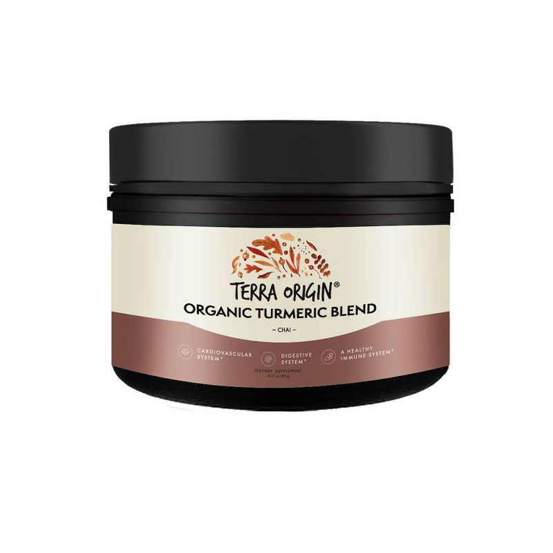 Terra Origin Organic Turmeric - Chai - 3.1oz