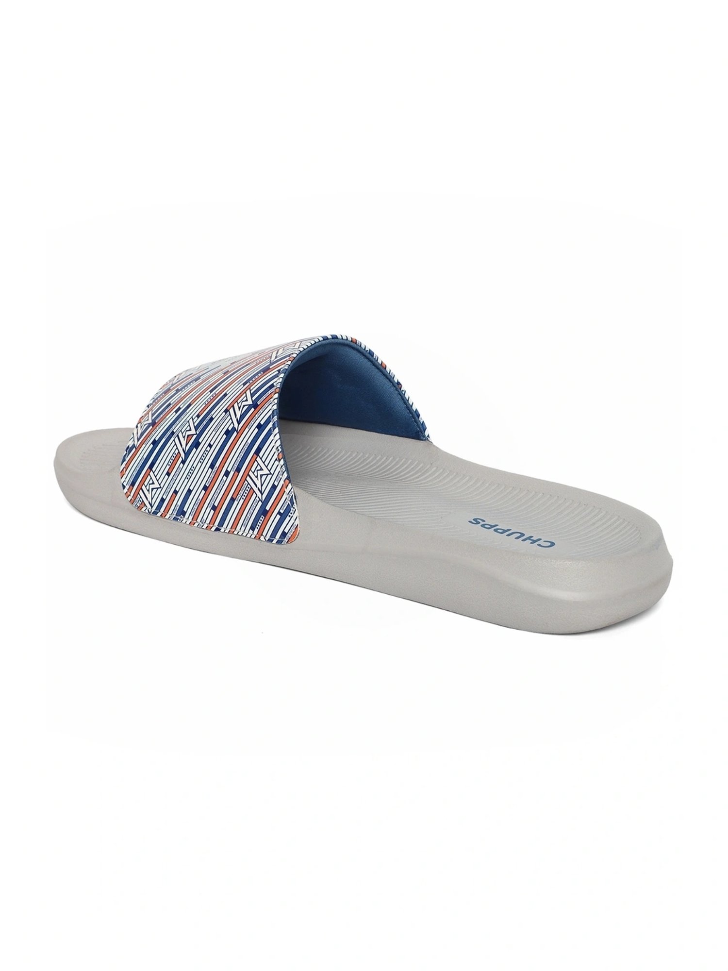 Chupps Men's Mumbai Indians White Slides