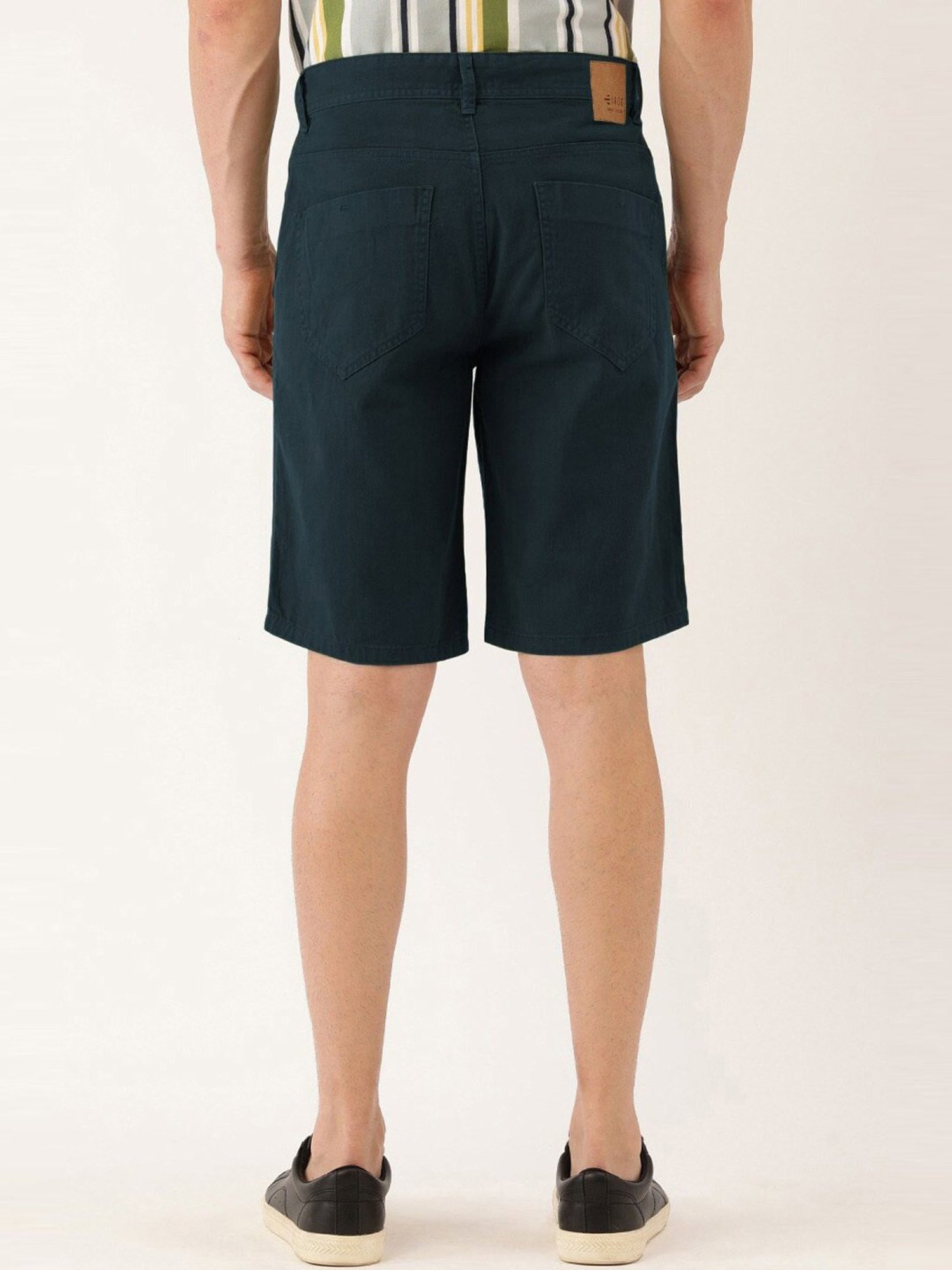 IVOC Navy Slim Fit Shorts
