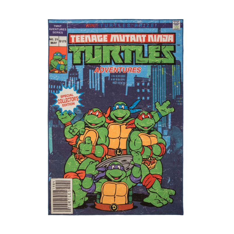 Teenage Mutant Ninja Turtles 5'x7' Comic Book Rug