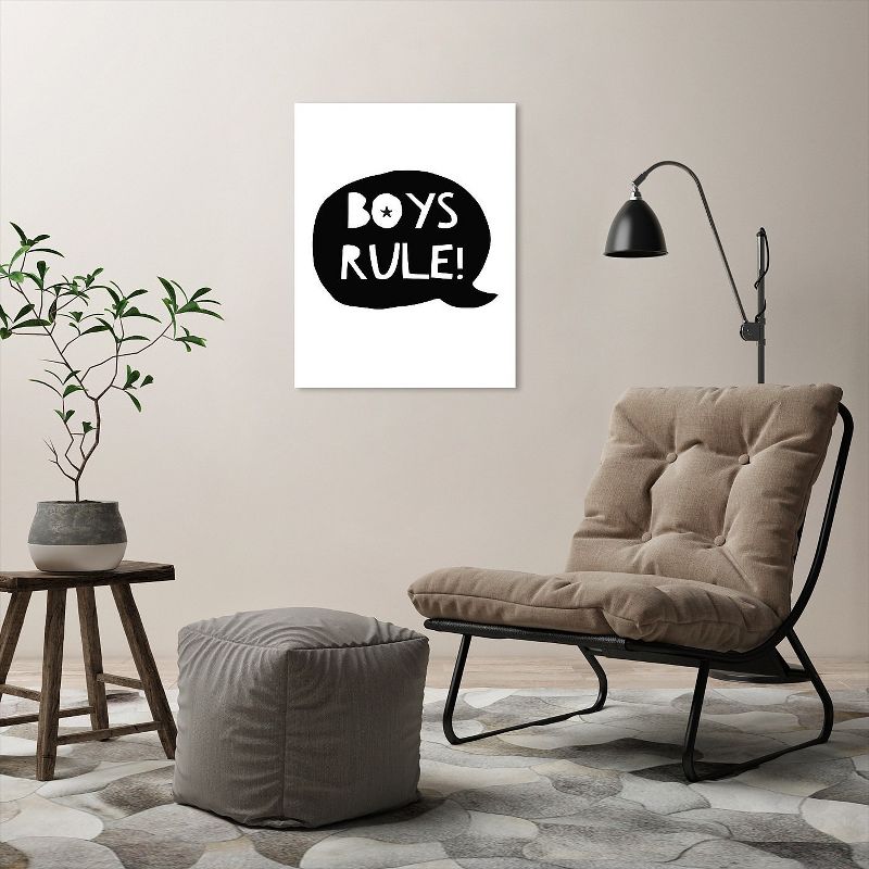 Americanflat Place Memories by Word Up Creative Wall Art Canvas - 11" x 14"