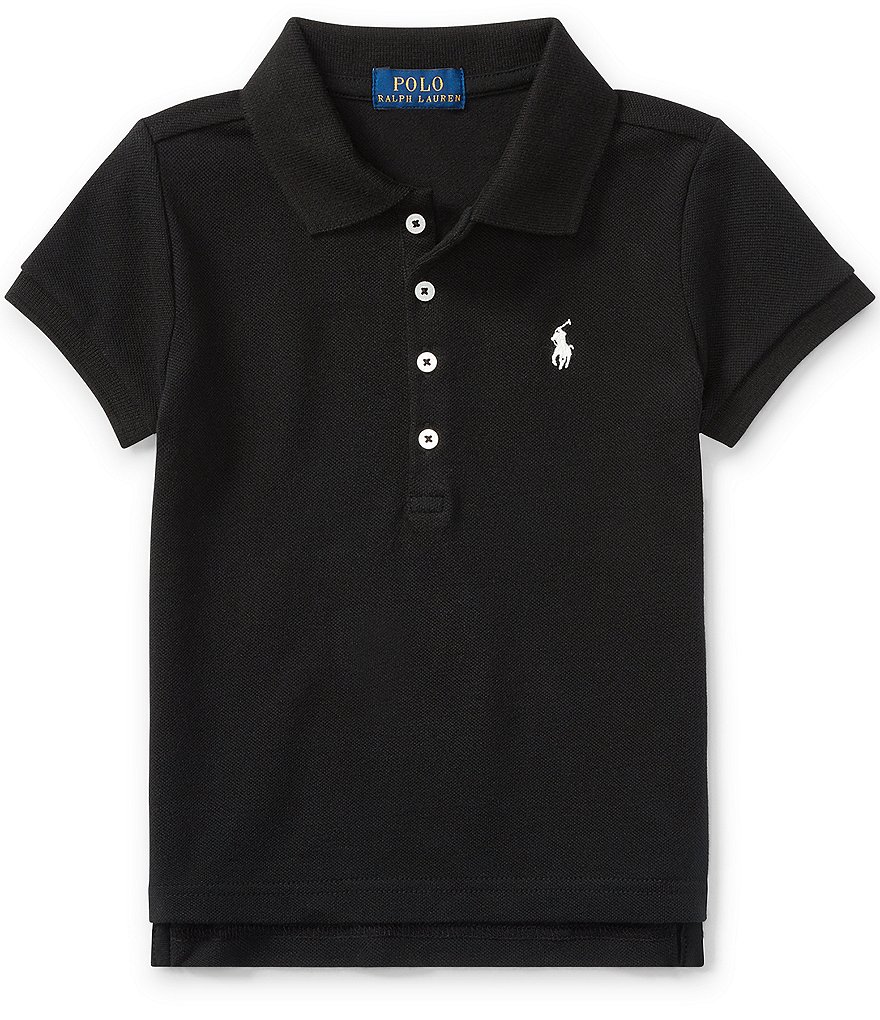Polo Ralph Lauren Childrenswear Little Girls 2T-6X Mesh Polo Shirt