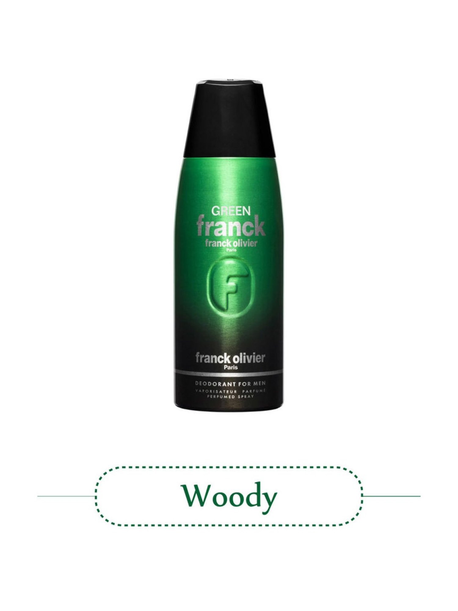 Franck Olivier Green Franck Deodorant Spray for Men - 250 ml