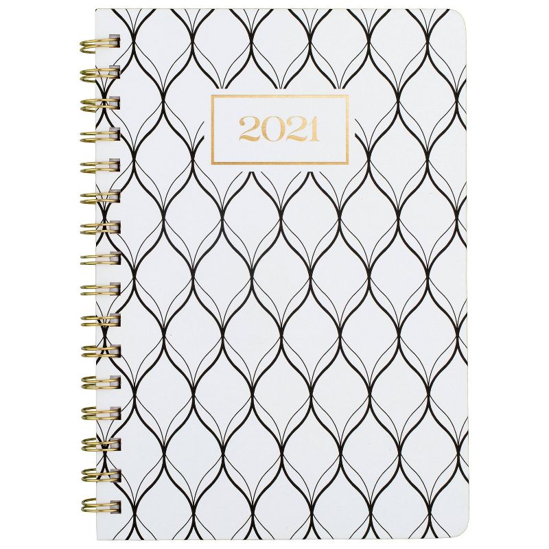 2021 Planner 5.875" x 8.5" Brooklyn Hardcover Lines - Cambridge