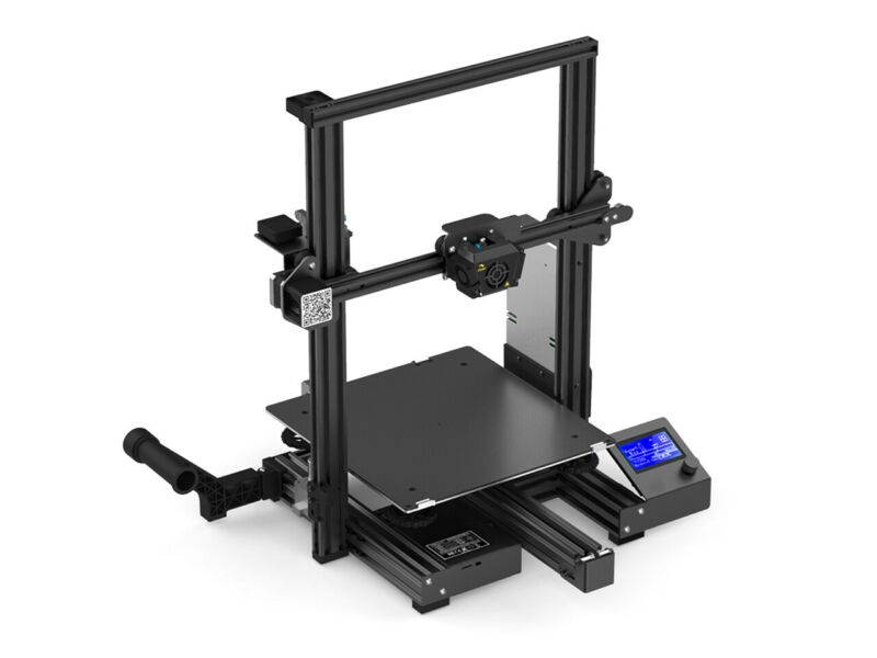 Official Creality Ender 3 Max 3D Printer 300 x 300 x 340mm, 2020 Newest All Metal FDM 3D Printer with Larger Glass Bed Silent Mainboard All Metal Extruder Smart Sensor Dual Cooling Fans