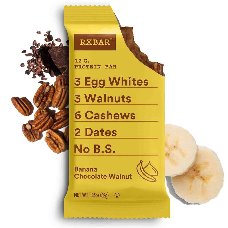 RXBAR Banana Walnut Nutrition Bar - 4ct
