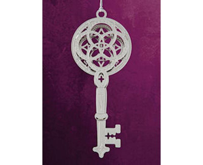 Unique Keepsakes ChemArt 2.5" Collectible Keepsakes Victorian-Style Skeleton Key Ornament