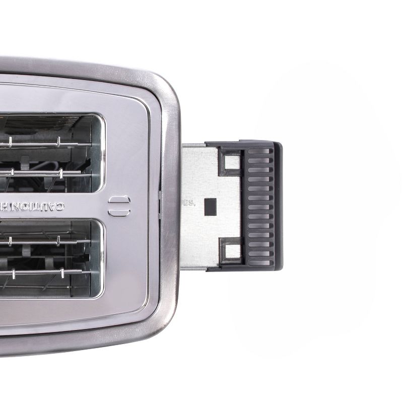 CRUX 2-Slice Toaster - Silver