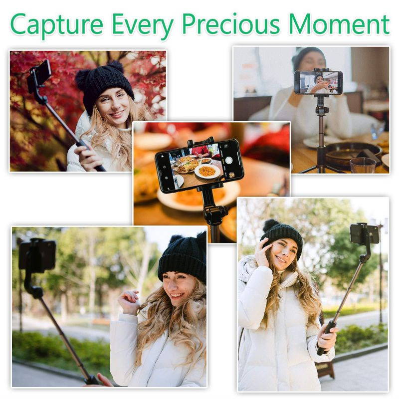Selfie Stick Tripod Waterproof Tripod Selfie Stick Tripod Waterproof Selfie Stick Bluetooth for iPhone Xs MAX/iPhone 8/iPhone 8 Plus/iPhone 7/iPhone 7 Plus/Galaxy Note S9 Plus/More