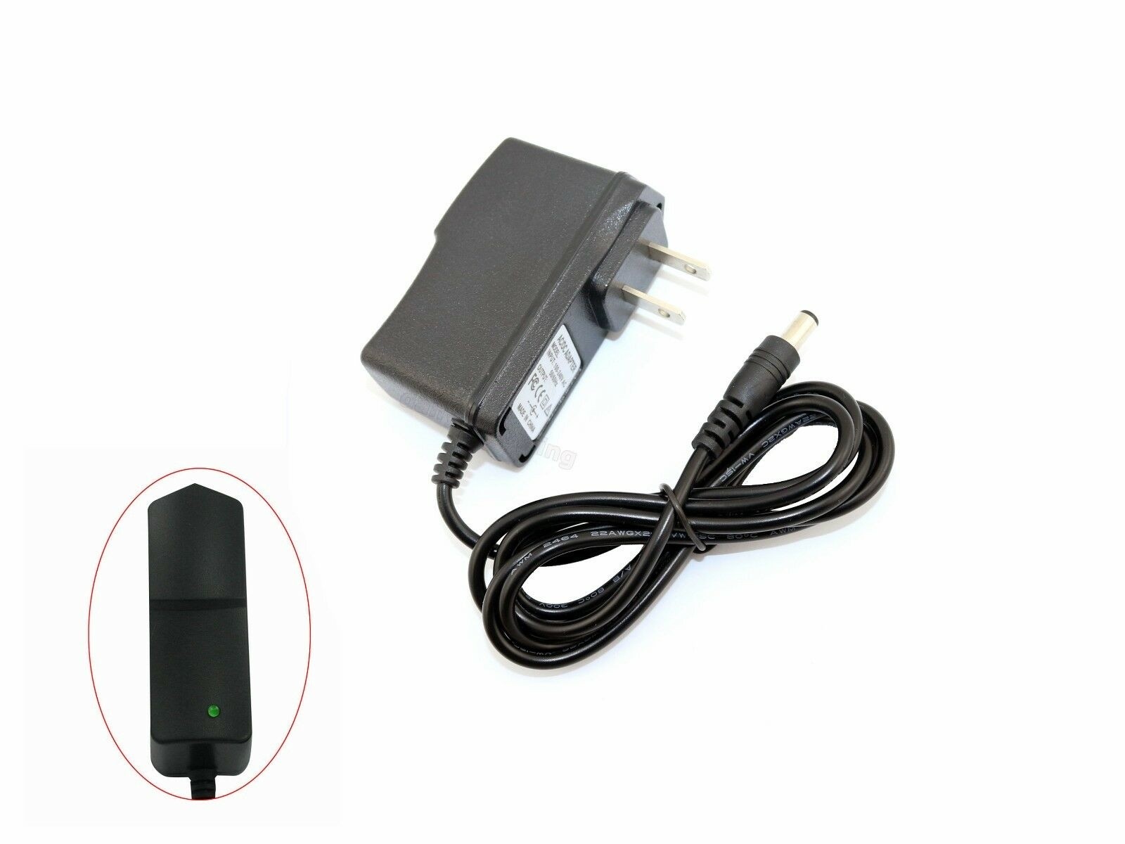 5V DC 2.0A Wall Adapter AC Power Supply 5VDC 2A 5.5mm/2.1mm Class 2 Transformer