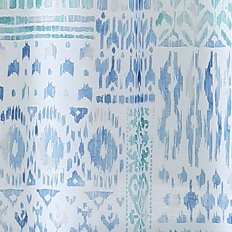 Yasmin Shower Curtain Blue - Peach & Oak