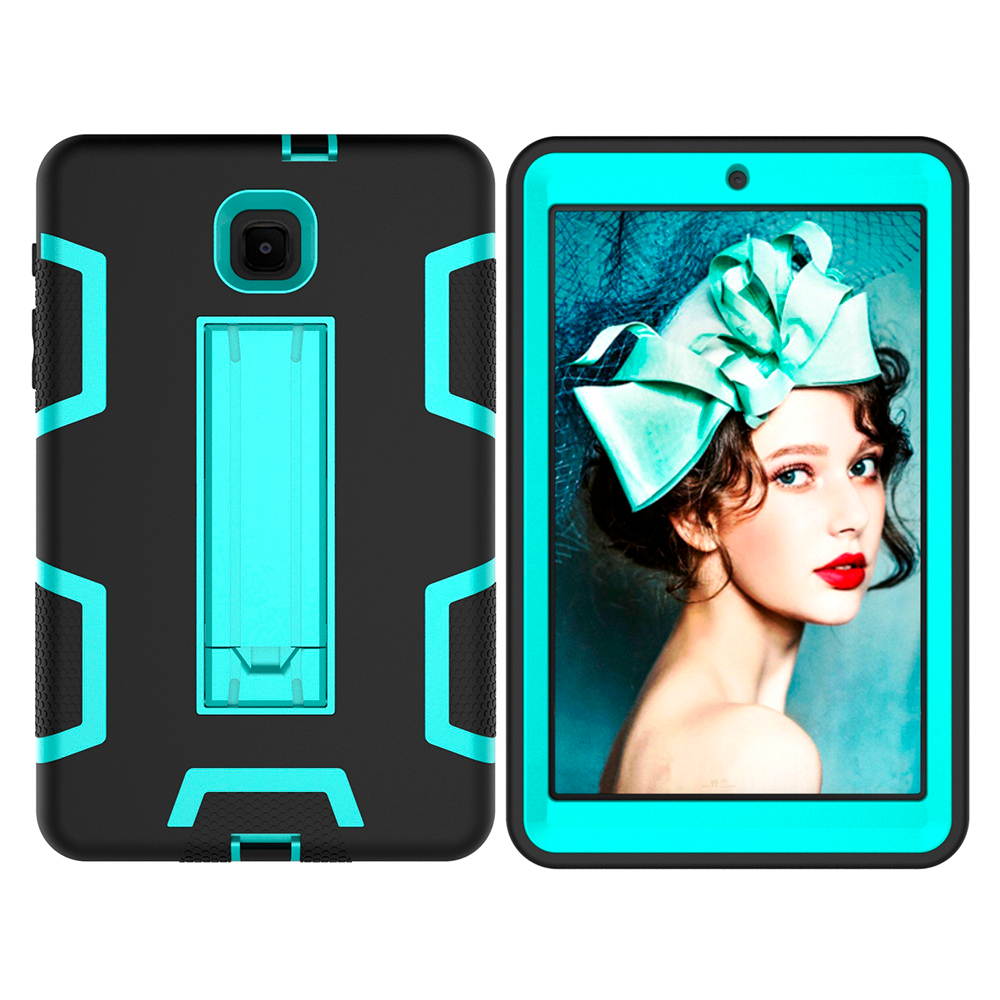Mignova Case for Galaxy Tab A 8.0 Case 2018,Three Layer Shockproof Armor Defender Full-Body Rugged Protective Case Cover with Stand for Samsung Galaxy Tab A 8.0 2018 SM-T387/T387v