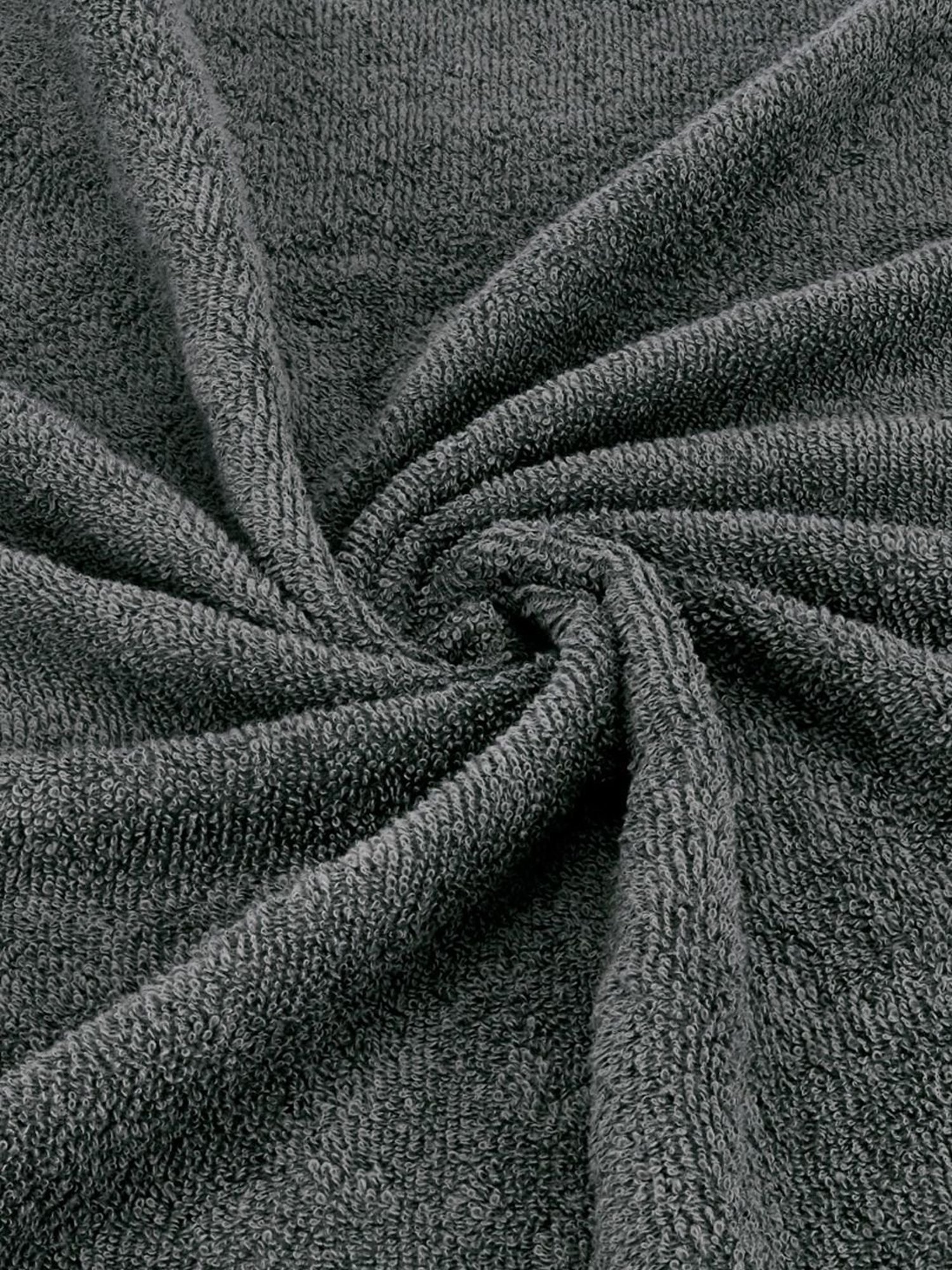 Spaces Day2Day Self Grey 400 GSM Cotton Bath Towel2