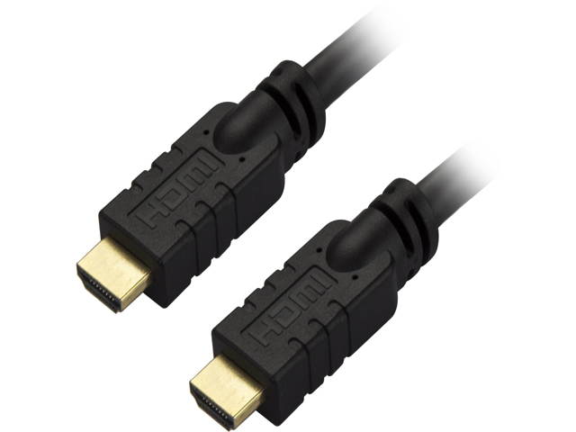 StarTech.com HD2MM15MA CL2 HDMI Cable - 50 ft / 15m - Active - High Speed - 4K HDMI Cable - HDMI 2.0 Cable - In Wall HDMI Cable with Ethernet