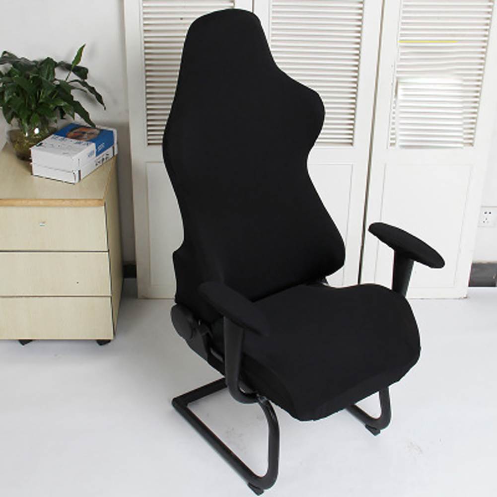 1 Set Gaming Chair Cover Spandex Office Chair Cover Elastic Armchair Seat Covers for Computer Chairs Slipcovers