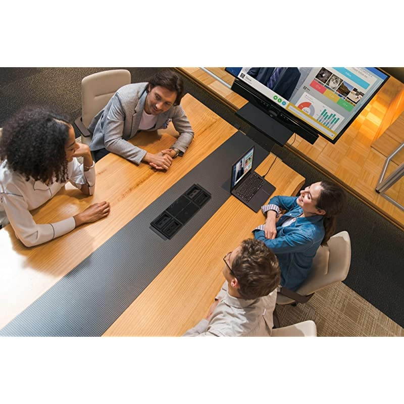 Work from Home Enterprise Bundle CS 700 AV Video Conferencing Camera & Audio Soundbar + YVC-330 Portable USB & Bluetooth Speakerphone with SoundCap