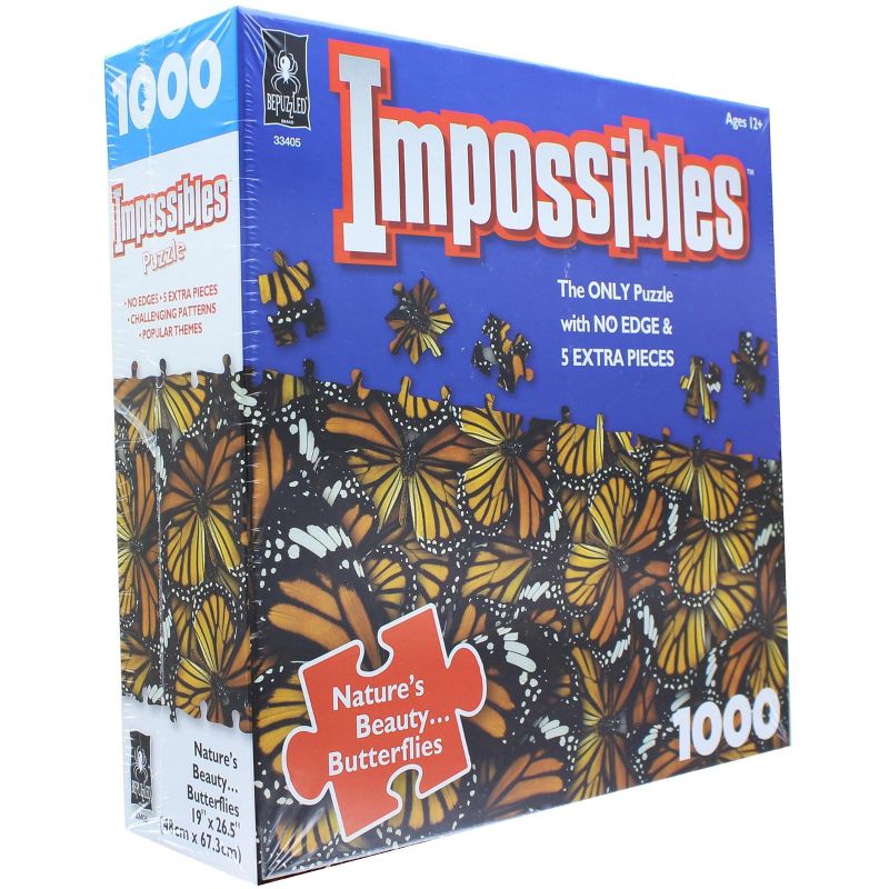 University Games Natures Beauty Butterflies 1000 Piece Jigsaw Puzzle