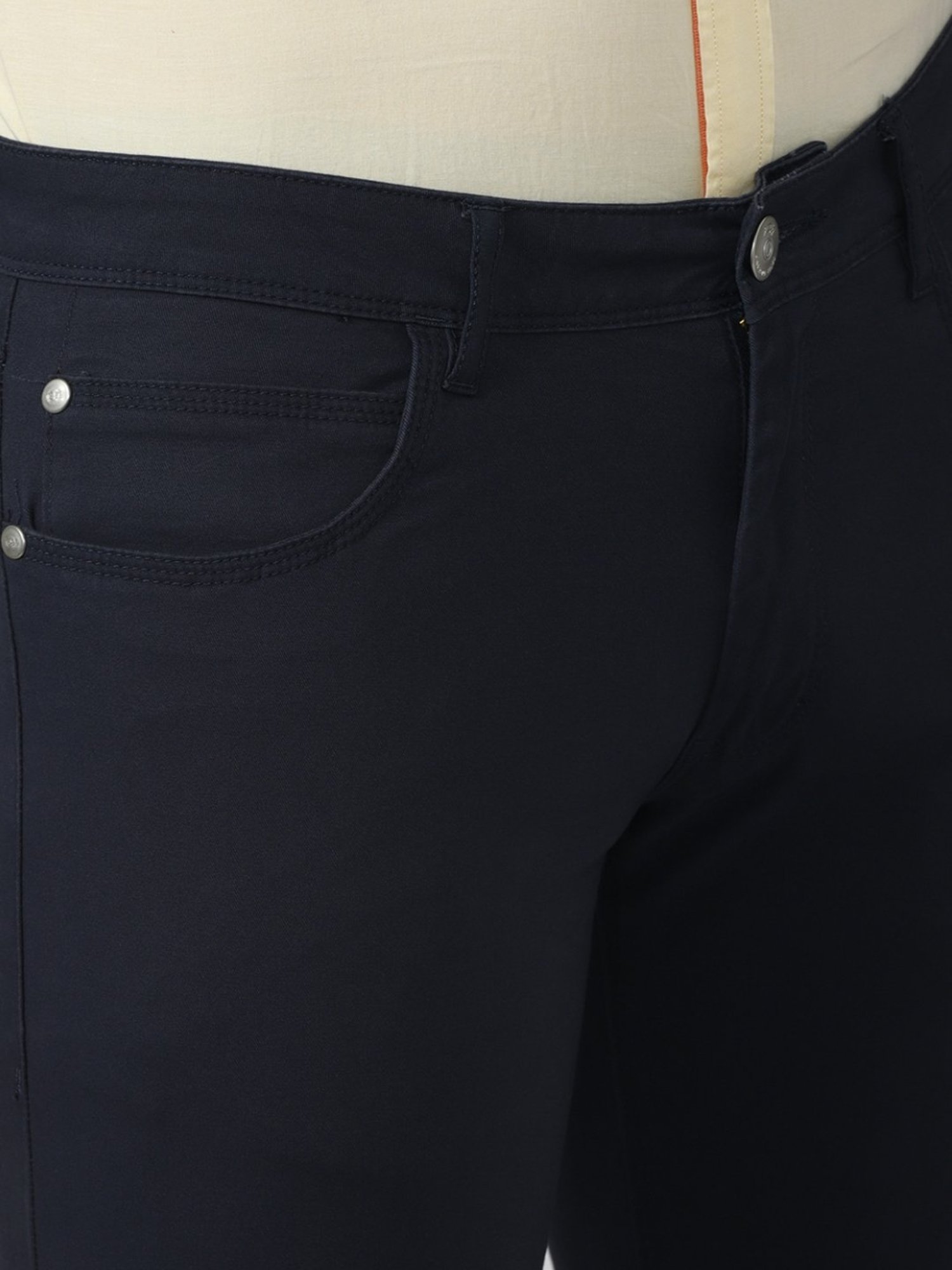 WES Casuals by Westside Olive Relaxed-Fit Mid-Rise Cotton Blend Joggers