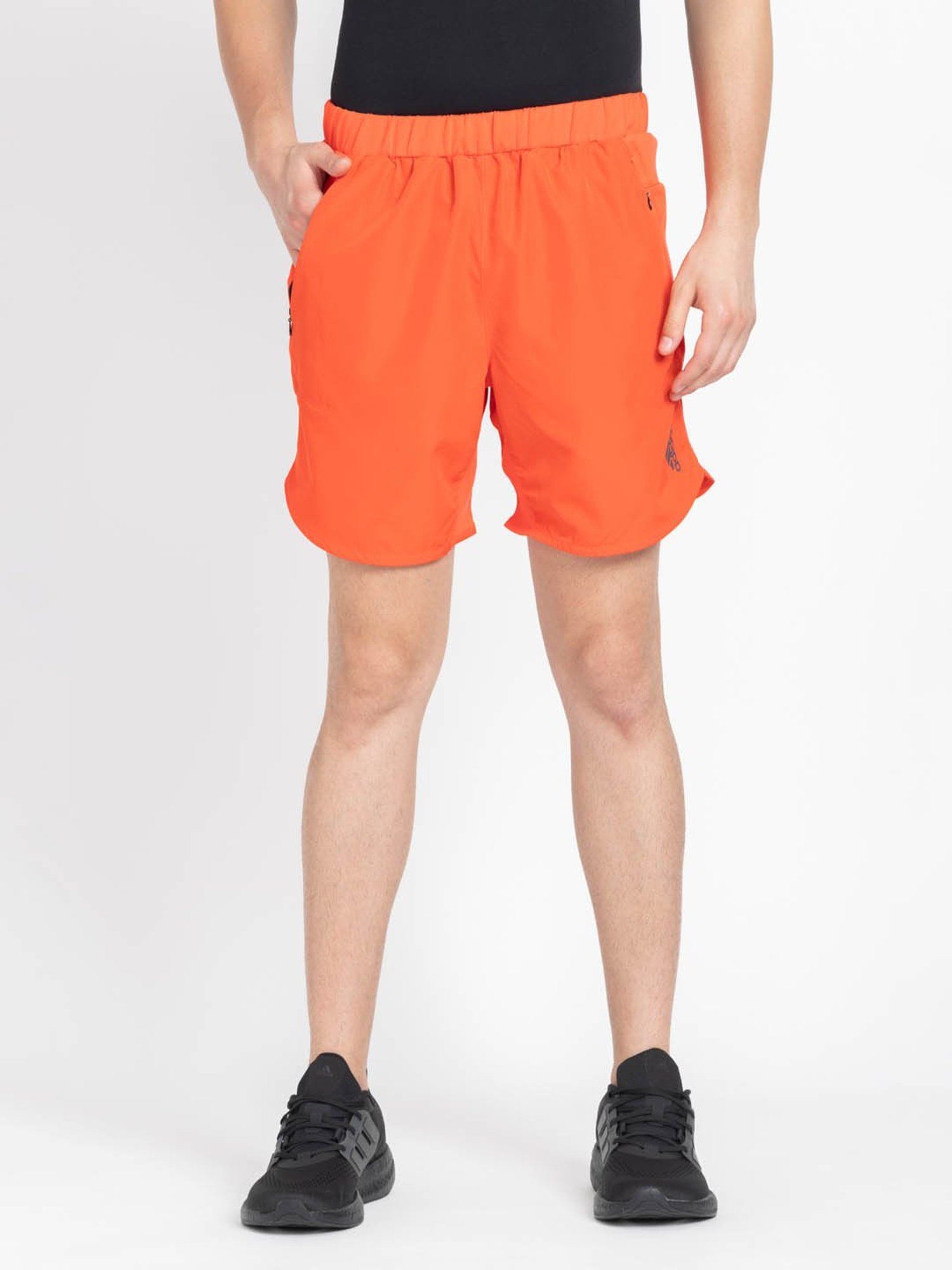 Adidas Red Regular Fit Sports Shorts