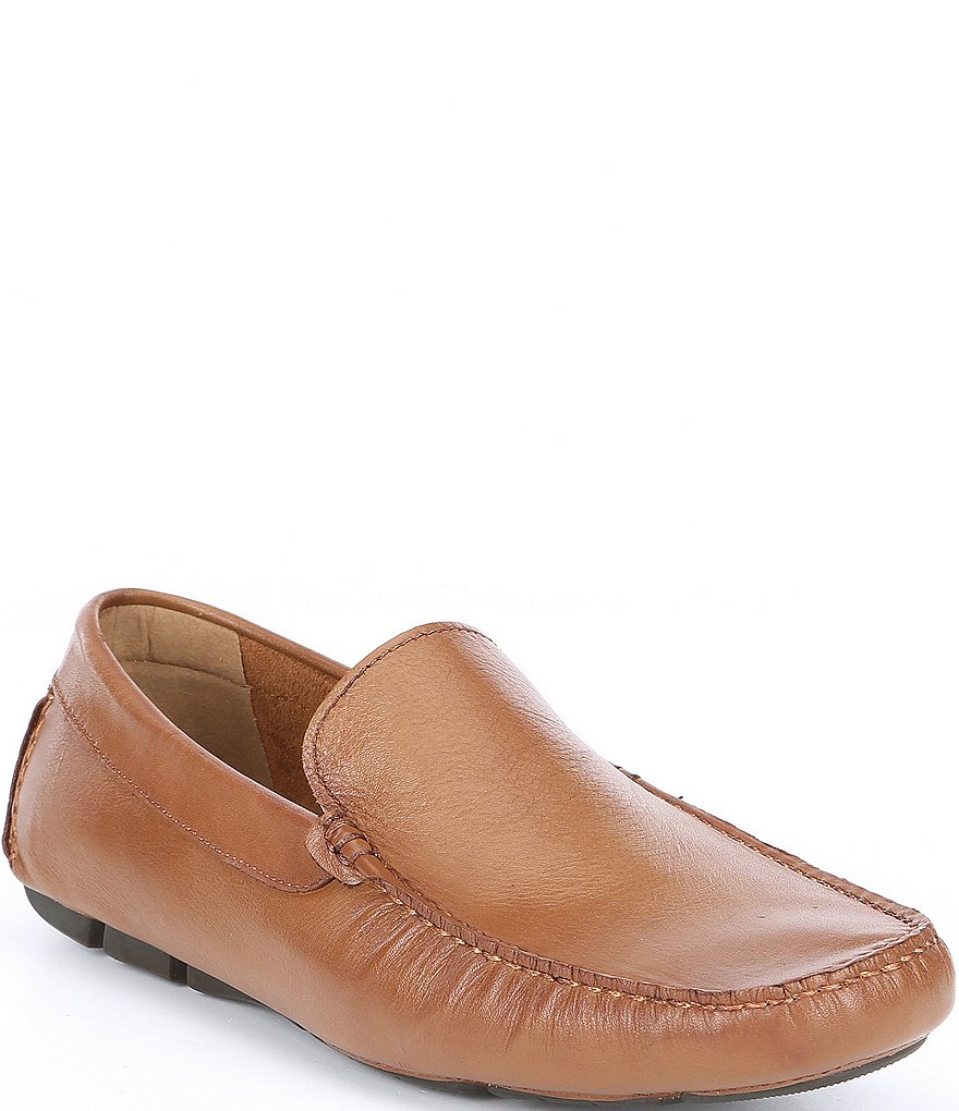 Kenneth Cole New York Men's Theme Leather Anthem Driver