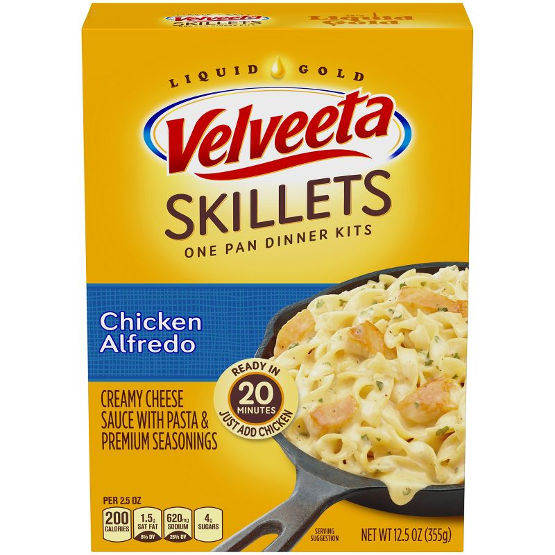 Velveeta Cheesy Skillets Chicken Alfredo 12.5oz
