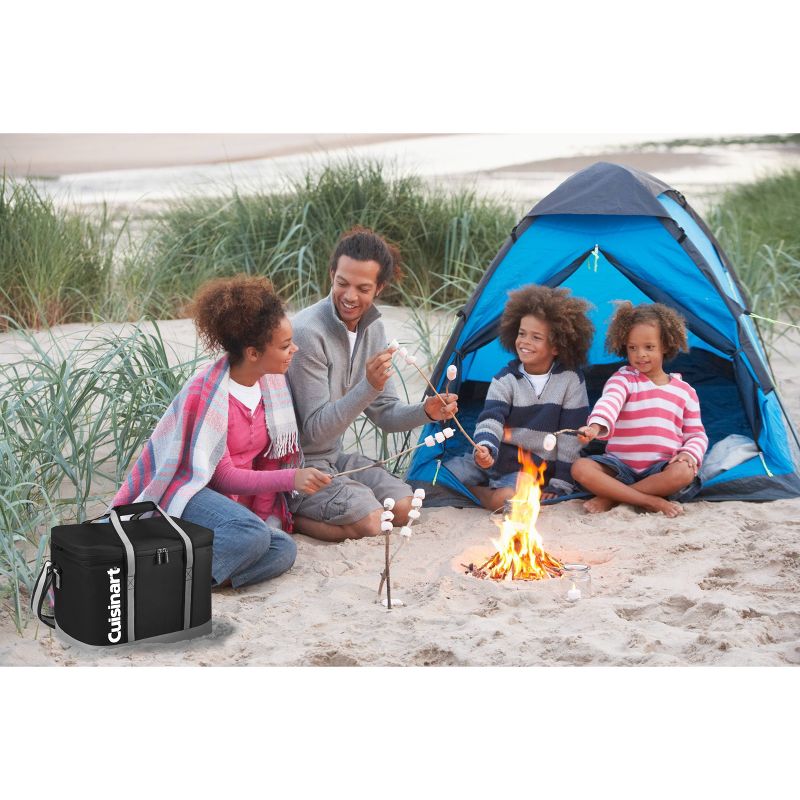 Cuisinart Large Compartment 25.4qt Square Cooler - Black