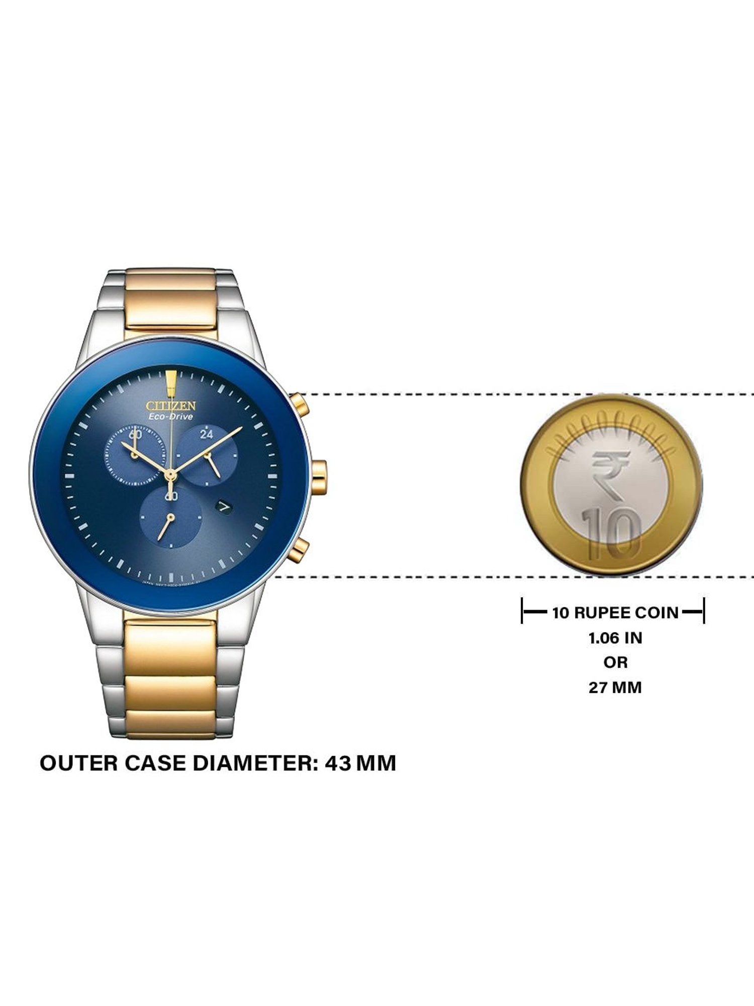 Citizen AT2244-84L Analog Watch for Men