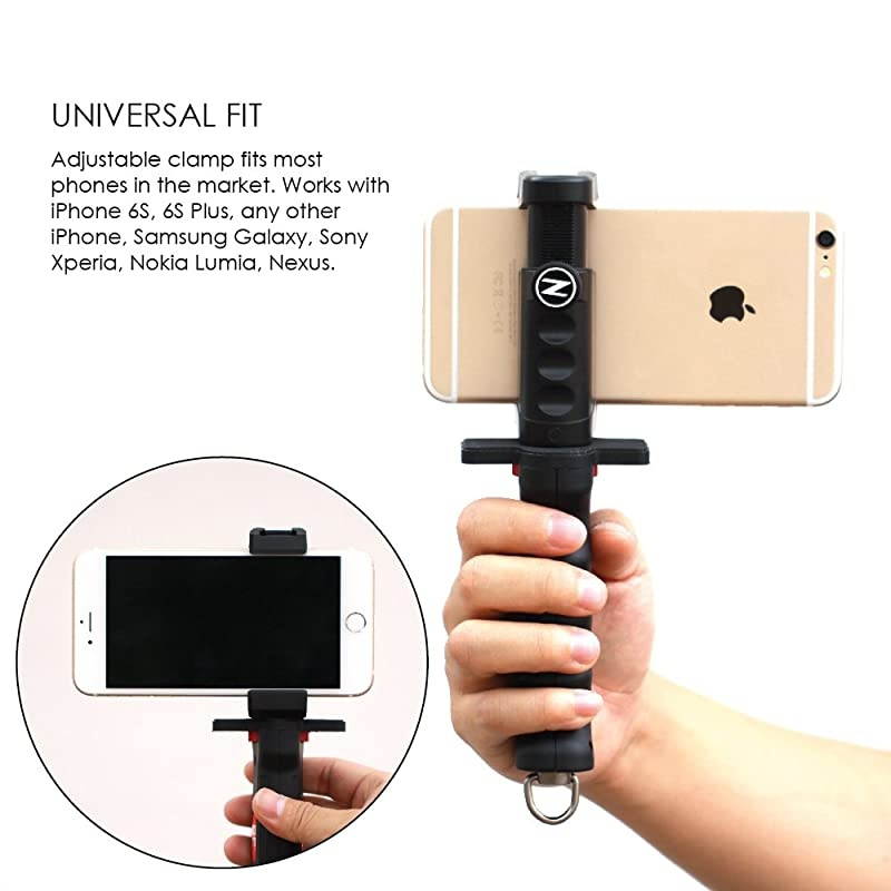 amp Cinema Pistol Grip KIT Ergonomic StabilityTripod Cold Shoe Mount for Camera or PhoneEasy Adjust amp ClampVersatile AttachmentProfessional Photo amp Video Shots