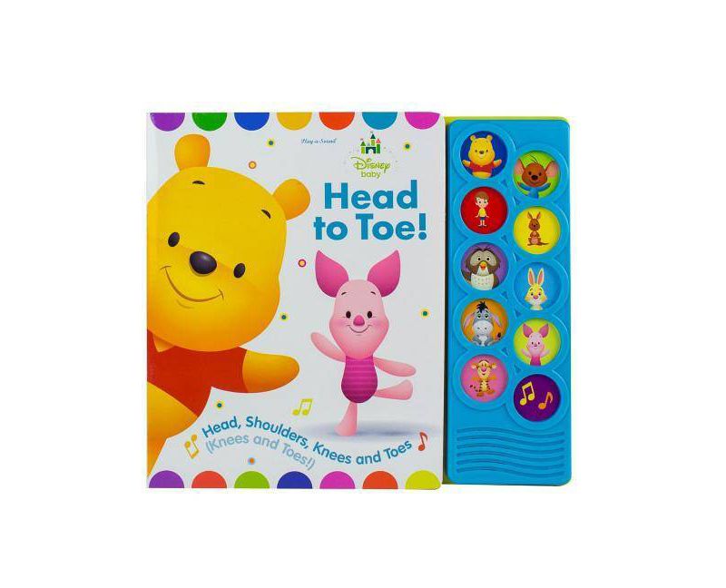 Disney Baby Winnie the Pooh - Head to Toe! Listen and Learn 10-Button Sound Board Book