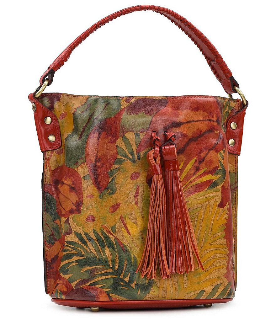 COACH Colorblock Leather Willow Bucket Bag