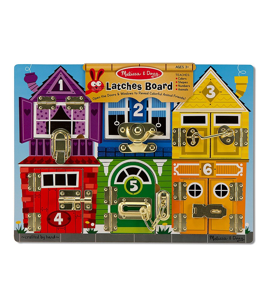 Melissa & Doug Wooden Latches Board