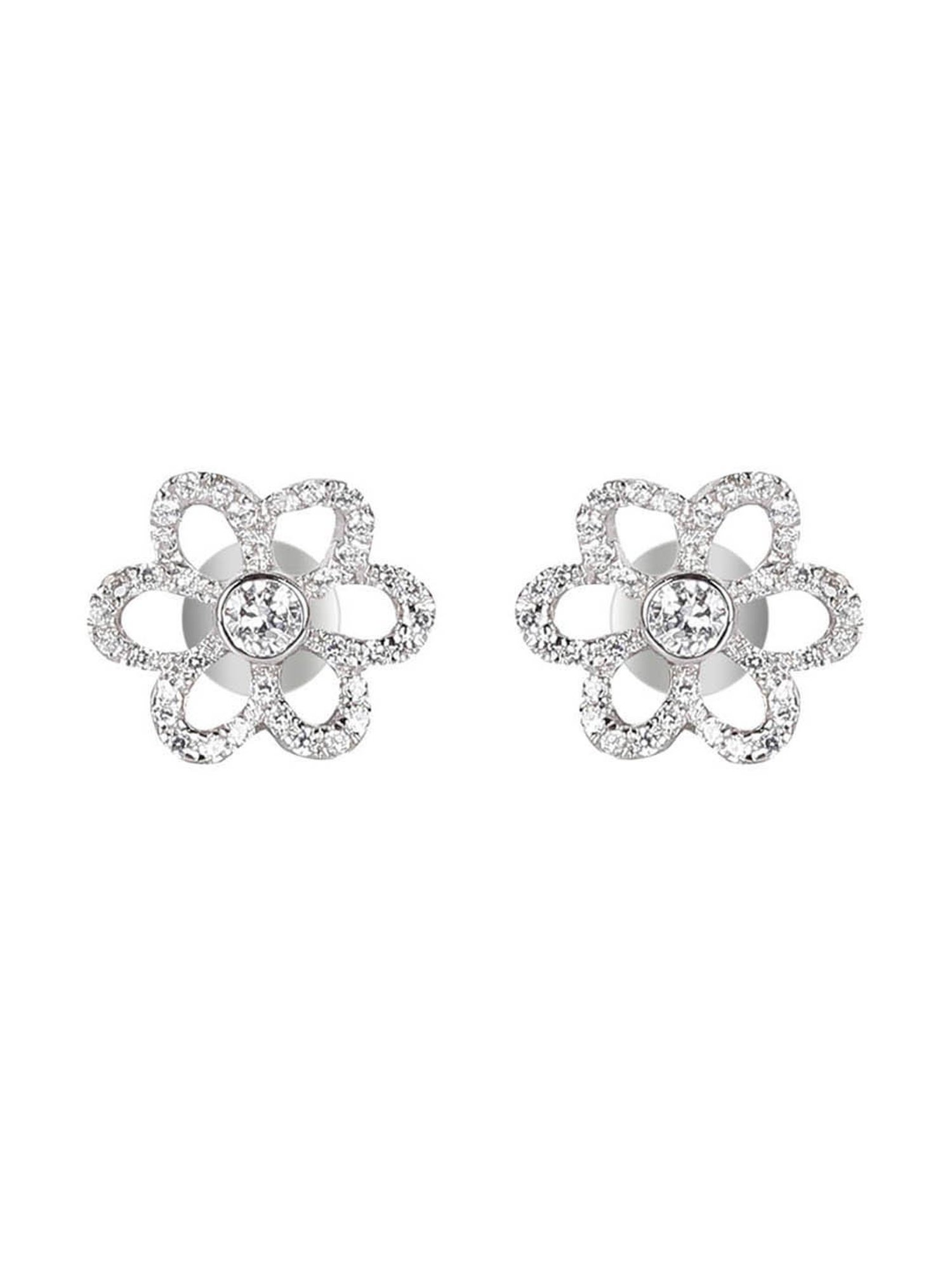 The Real Effect London 800 Silver Earrings for Women