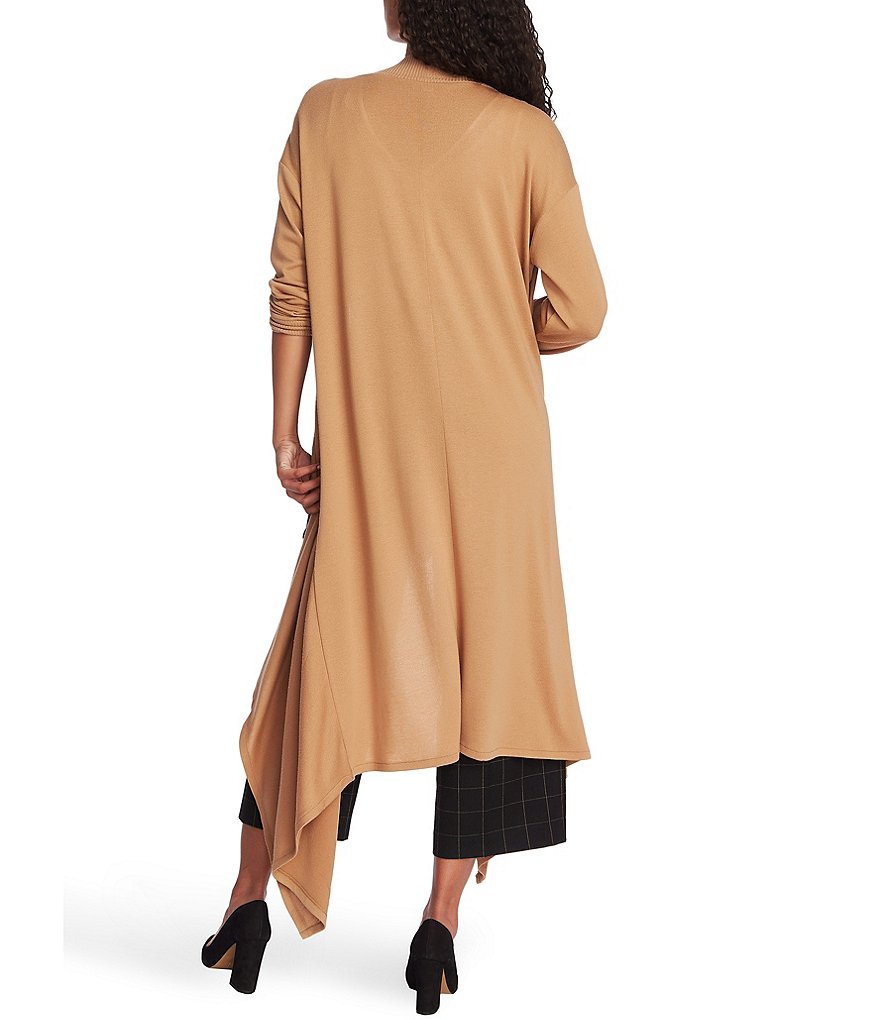 1. STATE Long Sleeve Drape Front Cozy Cardigan