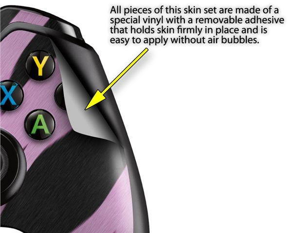 Zebra Skin Pink - Holiday Bundle Decal Style Skin Set fits XBOX One Console, Kinect and 2 Controllers (XBOX SYSTEM SOLD SEPARATELY)