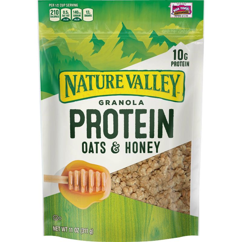 Nature Valley Protein Oats 'n Honey Crunchy Granola - 11oz
