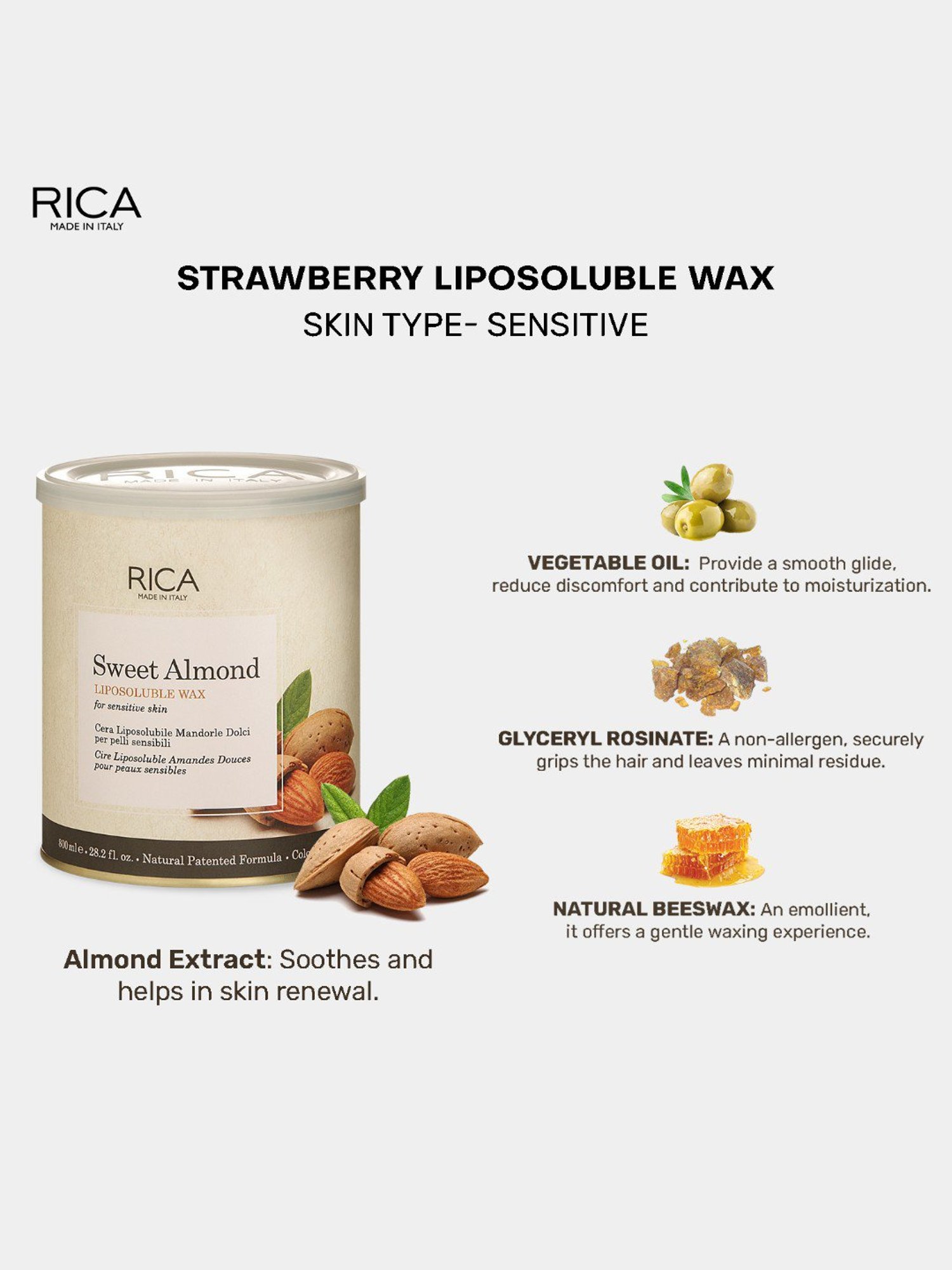 Rica Lemon Wax Combo Kit 2