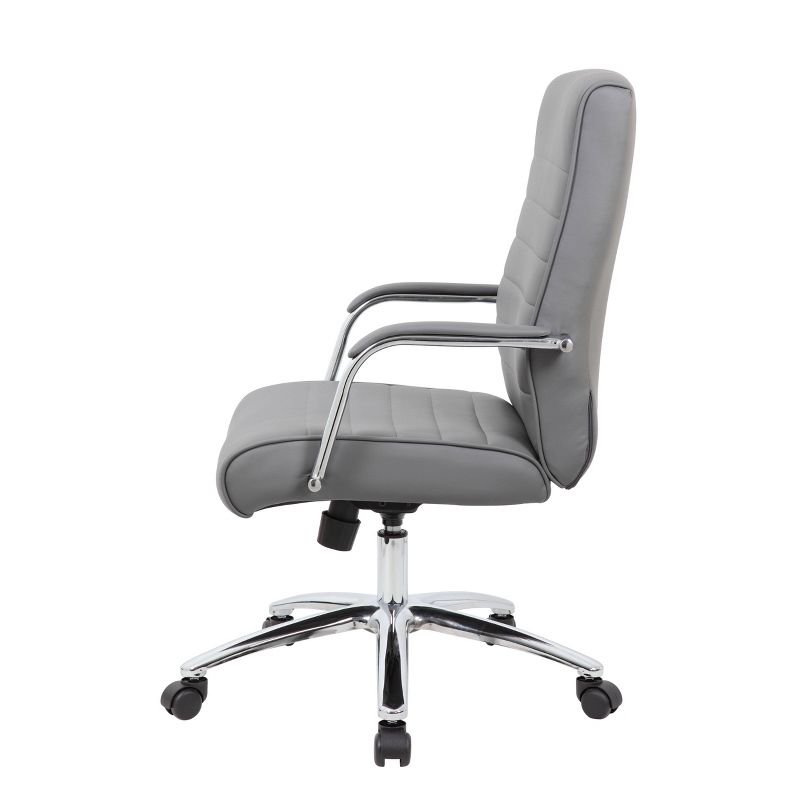 Executive Conference Chair Gray - Boss Office Products