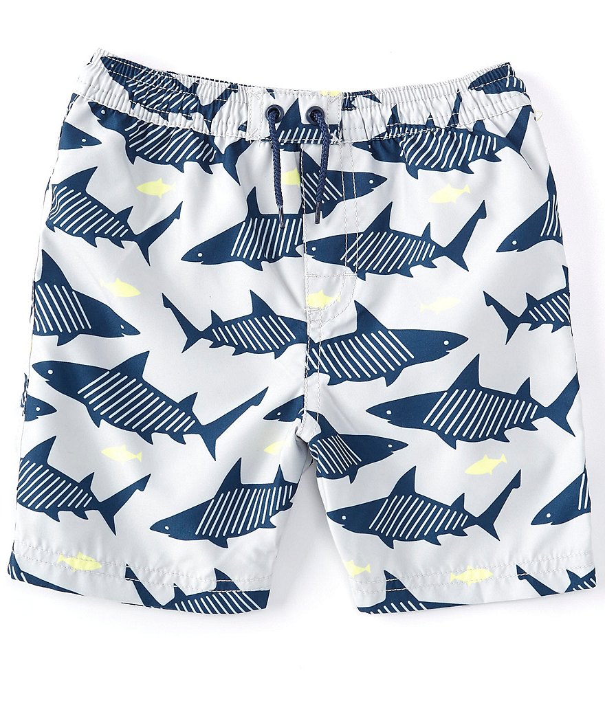 Tea Collection Baby Boys 3-24 Months Shark Swim Trunks