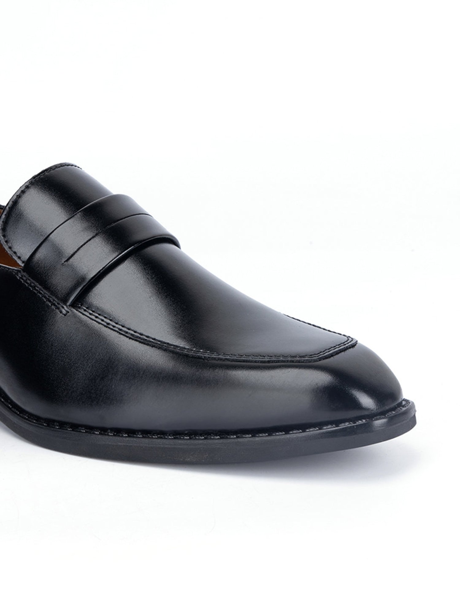 Louis Stitch Men's Jet Black Formal Loafers